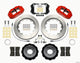 Wilwood Narrow Superlite 6R Front Hat Kit 14.00in Red 2013-Up Ford Focus ST w/ Lines - Mammoth Racing -