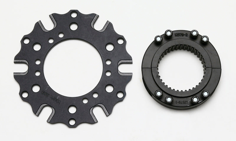 Wilwood Hub Kit-Splined Midget Axle Clamp-Dynamic 6 x 5.50 BC w/ T-Nuts (gen II) - My Store