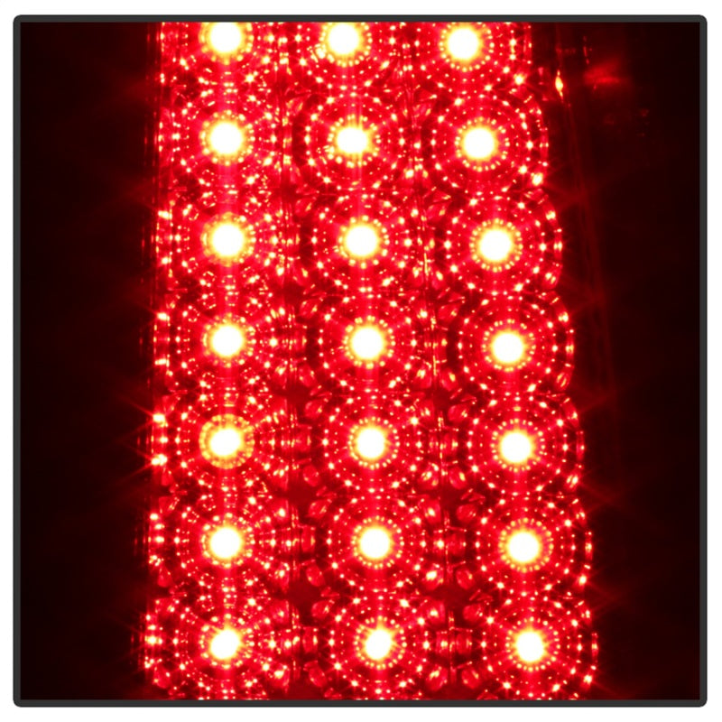 Xtune Chevy Silverado 1500/2500/3500 99-02 LED Tail Lights Red Clear ALT-ON-CS99-LED-RC - Mammoth Racing -