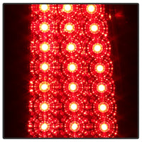 Xtune Chevy Silverado 1500/2500/3500 99-02 LED Tail Lights Red Clear ALT-ON-CS99-LED-RC - Mammoth Racing -