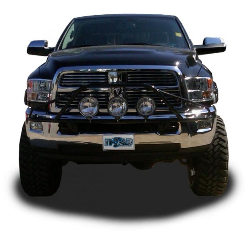 N-Fab Pre-Runner Light Bar 10-17 Dodge Ram 2500/3500 - Gloss Black - Mammoth Racing -