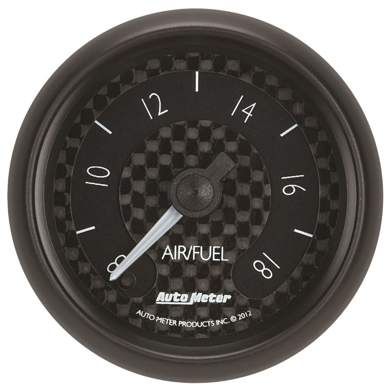 Autometer GT Series 52mm Full Sweep Electronic 8:1-18:1 AFR Wideband Air/Fuel Ratio Analog - My Store