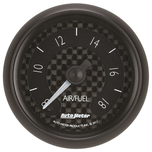 Autometer GT Series 52mm Full Sweep Electronic 8:1-18:1 AFR Wideband Air/Fuel Ratio Analog - My Store