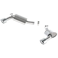 Borla 14-15 Camaro SS 6.2L V8 RWD Single Split Rr Exit ATAK Exhaust (rear section only) - Mammoth Racing -