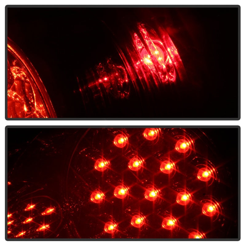 Spyder Nissan 350Z 03-05 LED Tail Lights Smoke ALT-YD-N350Z02-LED-SM - Mammoth Racing -