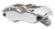 Wilwood Caliper-Forged Dynapro 5.25in Mount/ 4 - 1.98in Pistons/ .81in x 13.06in. Rotor - Polished - Mammoth Racing -