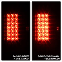 Spyder Ford F150 side 97-03/F250 Super Duty 99-07 LED Tail Lights Blk Smke ALT-YD-FF15097-LED-BSM - Mammoth Racing -