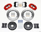 Wilwood Narrow Superlite 6R Front Hat Kit 14.00in Red Nissan 350Z/Fiti G35 - My Store