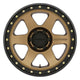 Method Mr310 Con6 17x8.5 +35mm Offset 6x5.5 106.25mm CB Method Bronze/Black Street Loc Wheel - Mammoth Racing -
