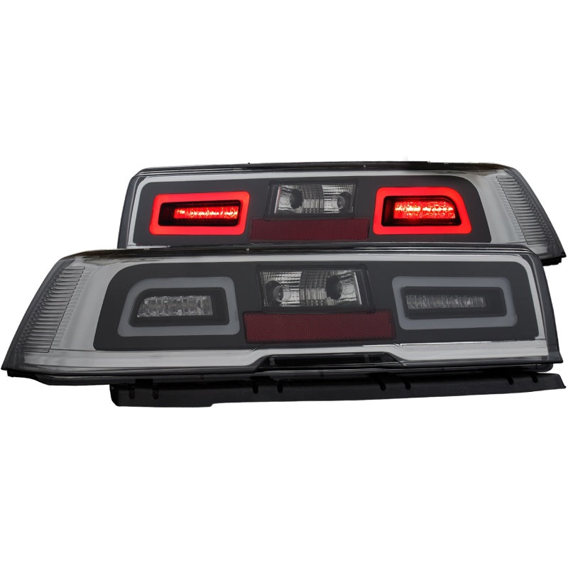 ANZO 2014-2015 Chevrolet Camaro LED Taillights Smoke - Mammoth Racing -