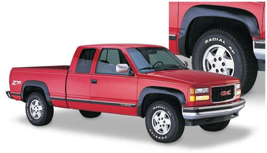 Bushwacker 88-99 Chevy C1500 OE Style Flares 4pc - Black - Mammoth Racing -