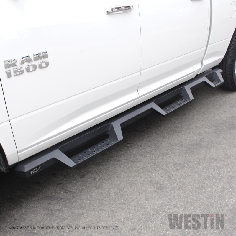 Westin 10-18 Dodge Ram Crew Cab 5ft & 6ft Bed HDX Drop Wheel-To-Wheel Nerf Step Bars - Mammoth Racing -