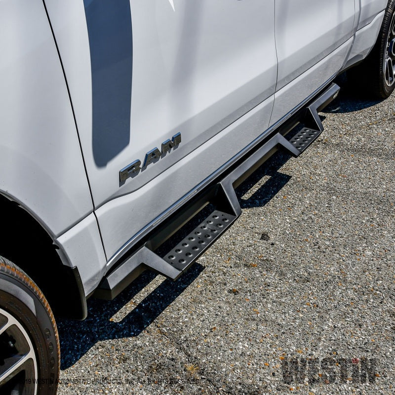 Westin/HDX 2019 Ram 1500 Crew Cab Drop Nerf Step Bars - Textured Black - Mammoth Racing -