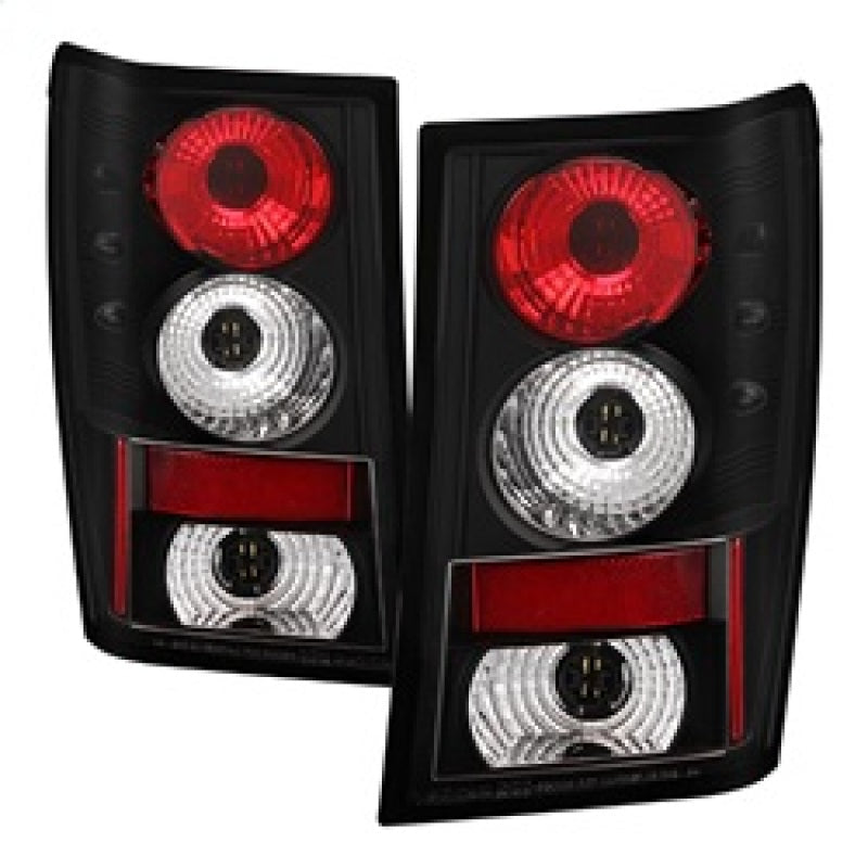 Spyder Jeep Grand Cherokee 05-06 Euro Style Tail Lights Black ALT-YD-JGC05-BK - Mammoth Racing -