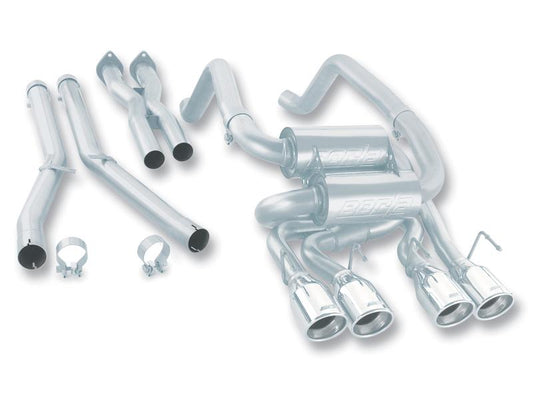 Borla 05-08 C6 6.0L/6.2L Corvette S-Type Cat-Back System w/ X-Pipe - My Store