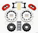 Wilwood Narrow Superlite 6R Front Hat Kit 14.00in Drill Red 93-96 Mazda RX7 - Mammoth Racing -