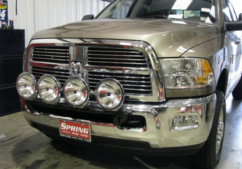 N-Fab Light Bar 04-09 Dodge Ram 2500/3500 - Tex. Black - Light Tabs - Mammoth Racing -