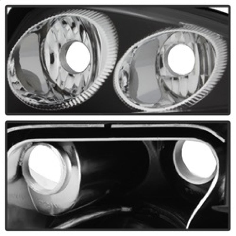 Spyder 02-05 Audi A4 (Excl Convertible/Wagon) Euro Style Tail Lights - Black (ALT-YD-AA402-BK) - Mammoth Racing -