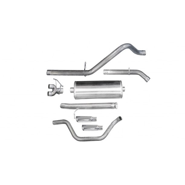 Corsa 09-13 Chevrolet Silverado Reg. Cab/Long Bed 1500 4.8L V8 Polished Sport Cat-Back Exhaust - Mammoth Racing -