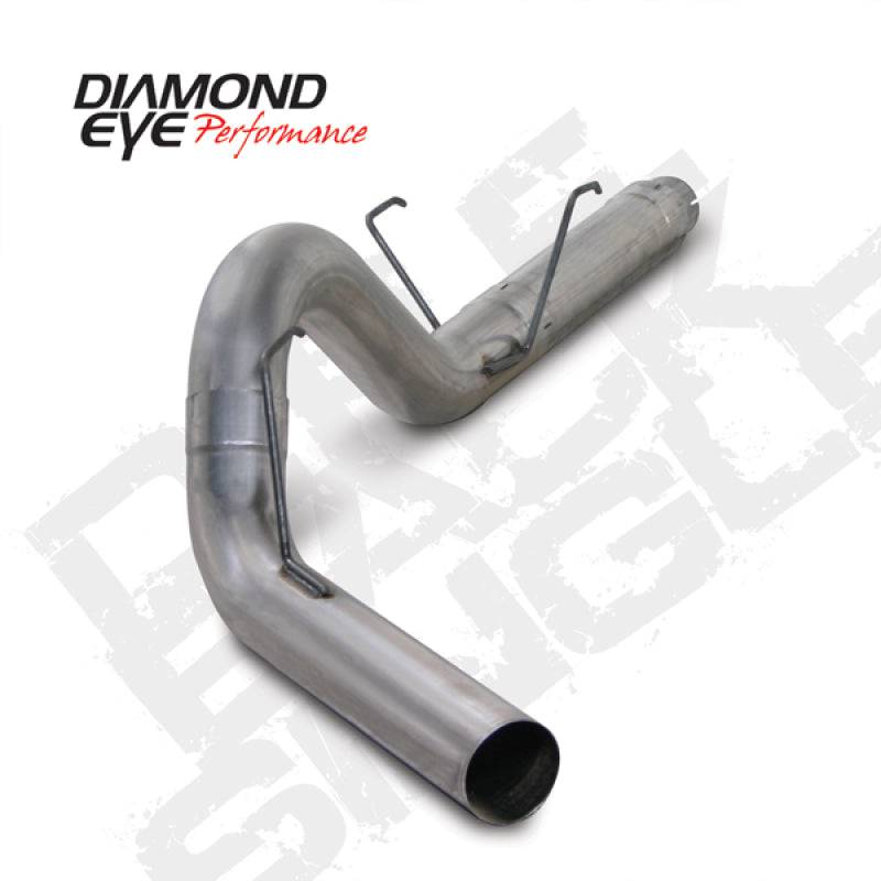 Diamond Eye KIT 5in DPF (DPF) SGL SS 07.5-11 CUMMINS 6 7L PCKGD BX46X14X14OD EL-PL 44inX13 5inX13 - Mammoth Racing -
