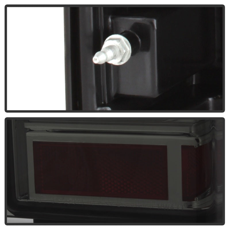 Xtune Hummer H3 06-09 ( Non H3T ) LED Tail Lights Smoke ALT-ON-HH306-LED-SM - Mammoth Racing -