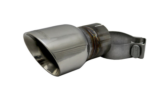 Corsa Single Universal 2.5in Inlet / 3.5in Outlet Polished PVD Pro-Series Tip Kit - Mammoth Racing -