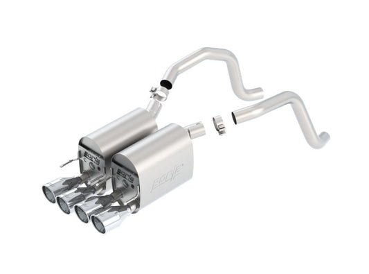 Borla 05-08 Corvette Coupe/Conv 6.0L/6.2L 8cyl AT/MT 6spd S-Type II SS Exhaust (rear section only) - My Store