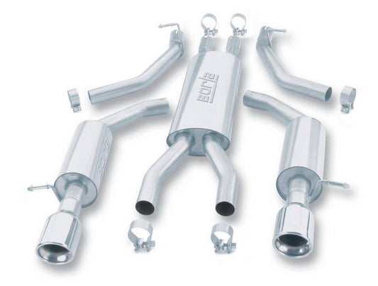 Borla 03 Thunderbird 3.9L V8 AT RWD 2 DR Catback Exhaust - Mammoth Racing -