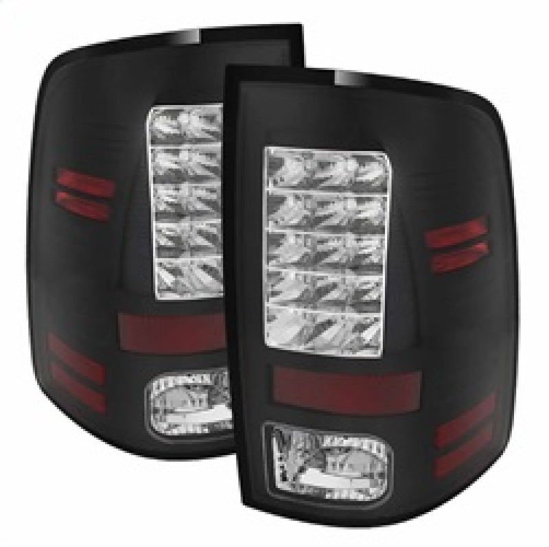 Spyder Dodge Ram 1500 13-14/Ram 2500 13-14 LED Tail Lights LED Model only - Blk ALT-YD-DRAM13-LED-BK - Mammoth Racing -