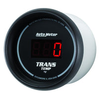 Autometer Z Series 52mm Black Digital 0-300 Deg F Transmission Temperature Gauge - My Store