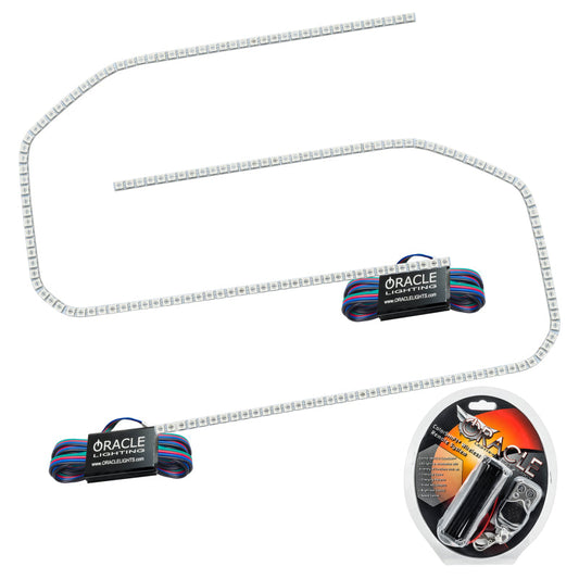 Oracle 16-18 GMC Sierra Headlight DRL Upgrade Kit - ColorSHIFT - Mammoth Racing -