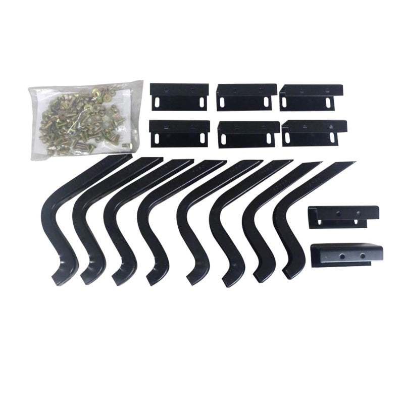 Westin 2002-2005 Ford/Mercury Explorer/Mountaineer 4dr (Excl Sport) Running Board Mount Kit - Black - Mammoth Racing -