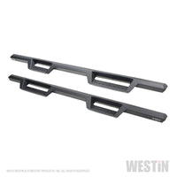 Westin 2019 Chevrolet Silverado / GMC Sierra 1500 Crew Cab Drop Nerf Step Bars - Textured Black - Mammoth Racing -