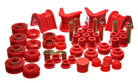 Energy Suspension 73-79 Ford F-150 Pickup 4WD Red Hyper-flex Master Bushing Set - My Store