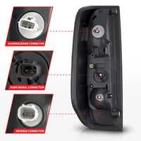 ANZO 2005-2021 Nissan Frontier LED Taillights Black Housing/Smoke Lens - My Store