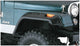 Bushwacker 59-83 Jeep CJ5 Cutout Style Flares 2pc - Black - My Store