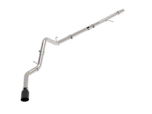 aFe Large Bore-HD 3in 409SS DPF-Back 20-21 GM Trucks L6-3.0L (td) LM2 - Black Tip - My Store