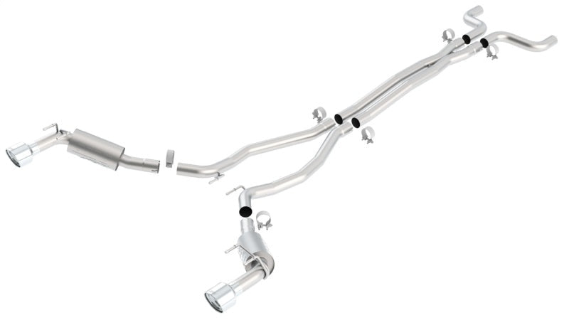 Borla 10-13 Chevy Camaro SS 6.2L 8cyl Aggressive Catback Exhaust - My Store