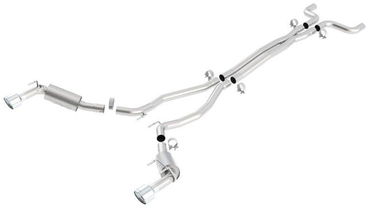 Borla 10-13 Chevy Camaro SS 6.2L 8cyl Aggressive Catback Exhaust - Mammoth Racing -