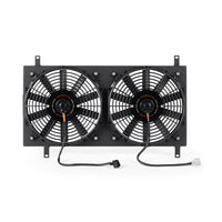 Mishimoto 90-97 Mazda Miata Aluminum Fan Shroud Kit - Black - Mammoth Racing -