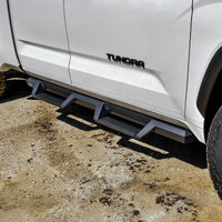 Westin/HDX 2022 Toyota Tundra Double Cab Drop Nerf Step Bars - Textured Black - Mammoth Racing -
