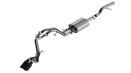 Borla 21-22 Chevrolet Tahoe .3L V8 AT 2/4WD Touring Cat-Back Exhaust (Black Chrome) - My Store