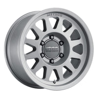 Method Mr704 16x8 0mm Offset 6x5.5 106.25mm CB Matte Titanium Wheel - Mammoth Racing -