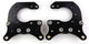 Wilwood Brackets (2) - P/S Rear - 12 Bolt 2.81in Offset - My Store