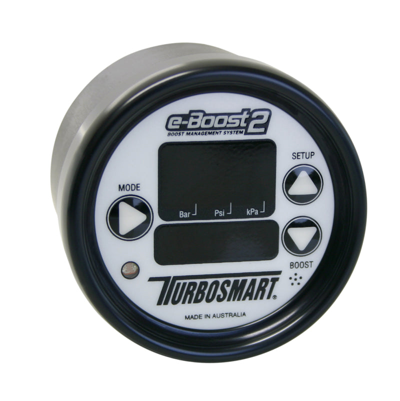 Turbosmart eB2 66mm White Black - Mammoth Racing -