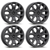 Ford Racing 15-22 F-150 18x7.5in Matte Gray Wheel Kit - Mammoth Racing -