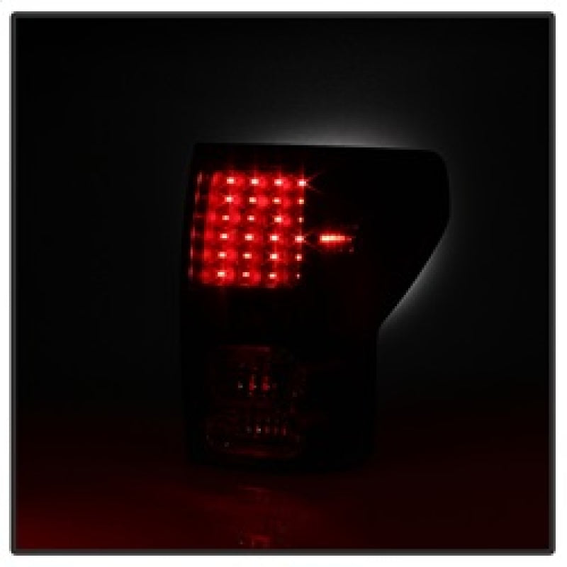 Xtune Toyota Tundra 07-13 LED Tail Lights Black ALT-ON-TTU07-LED-BK - Mammoth Racing -