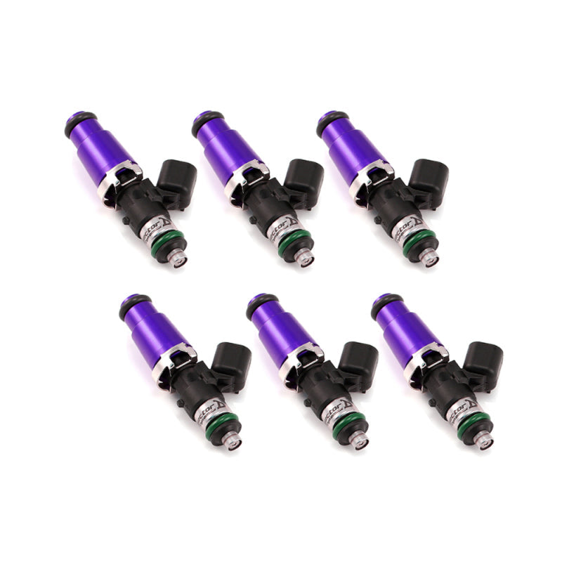 Injector Dynamics Id1050x Injectors 14mm (Purple) Adaptors (Set of 6) - Mammoth Racing -