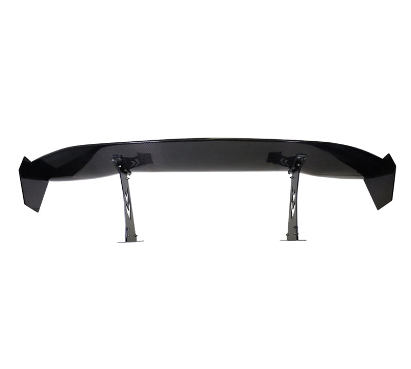 NRG Carbon Fiber Spoiler - Universal (69in.) w/NRG Logo / Stand Cut Out / Large Side Plate - My Store