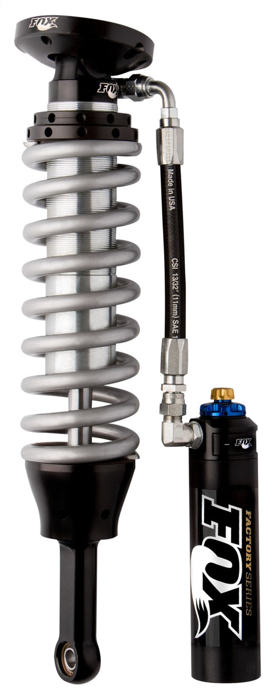 Fox 95-04 Tacoma w/UCA 2.5 Factory Series 5.57in. Remote Res. Coilover Set w/DSC Adj. - Black/Zinc - My Store